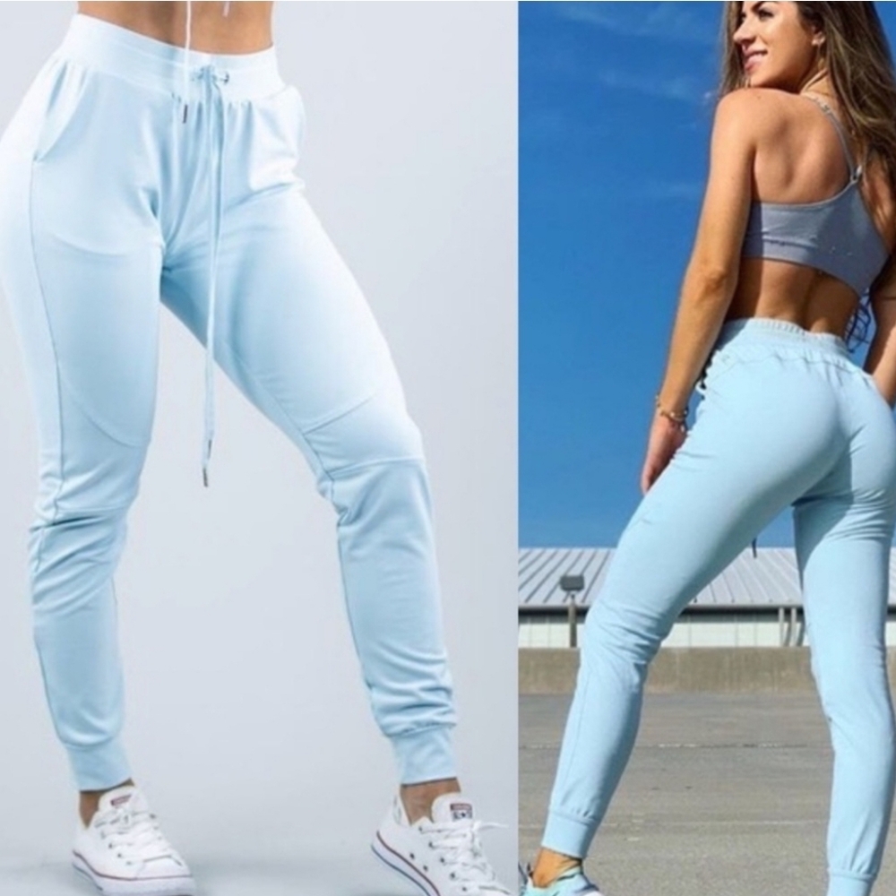 Buff Bunny Light Blue Joggers